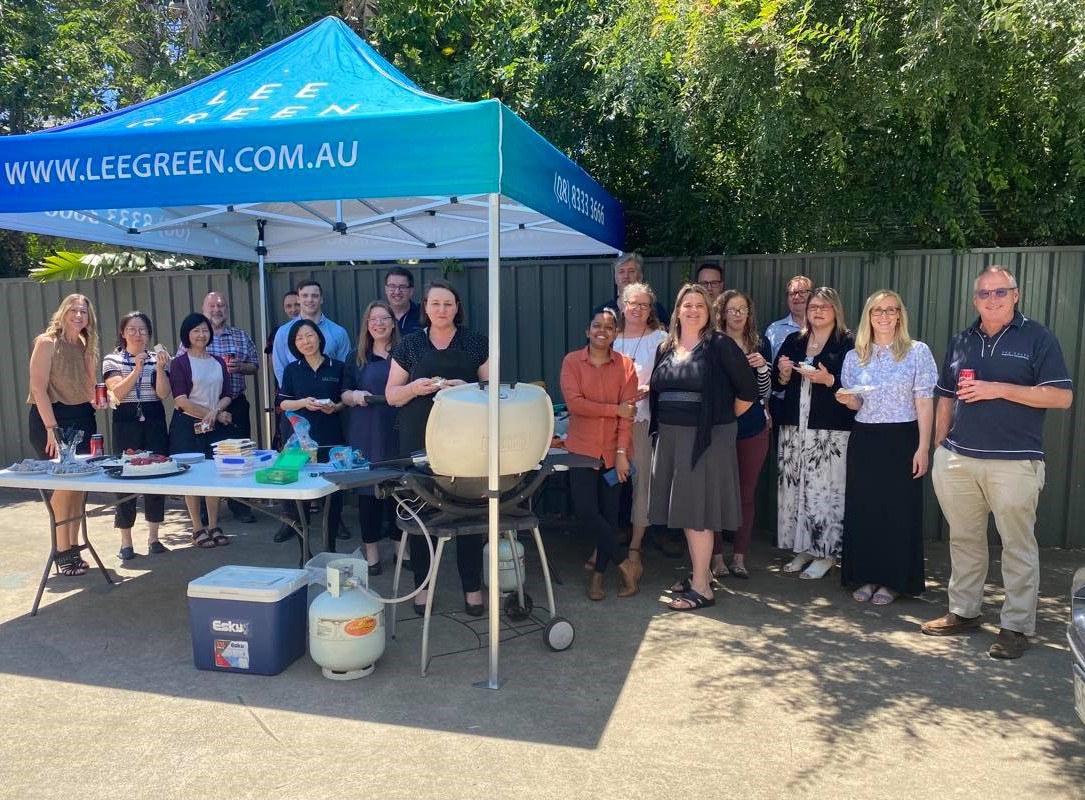 Adelaide Sausage sizzle group shot