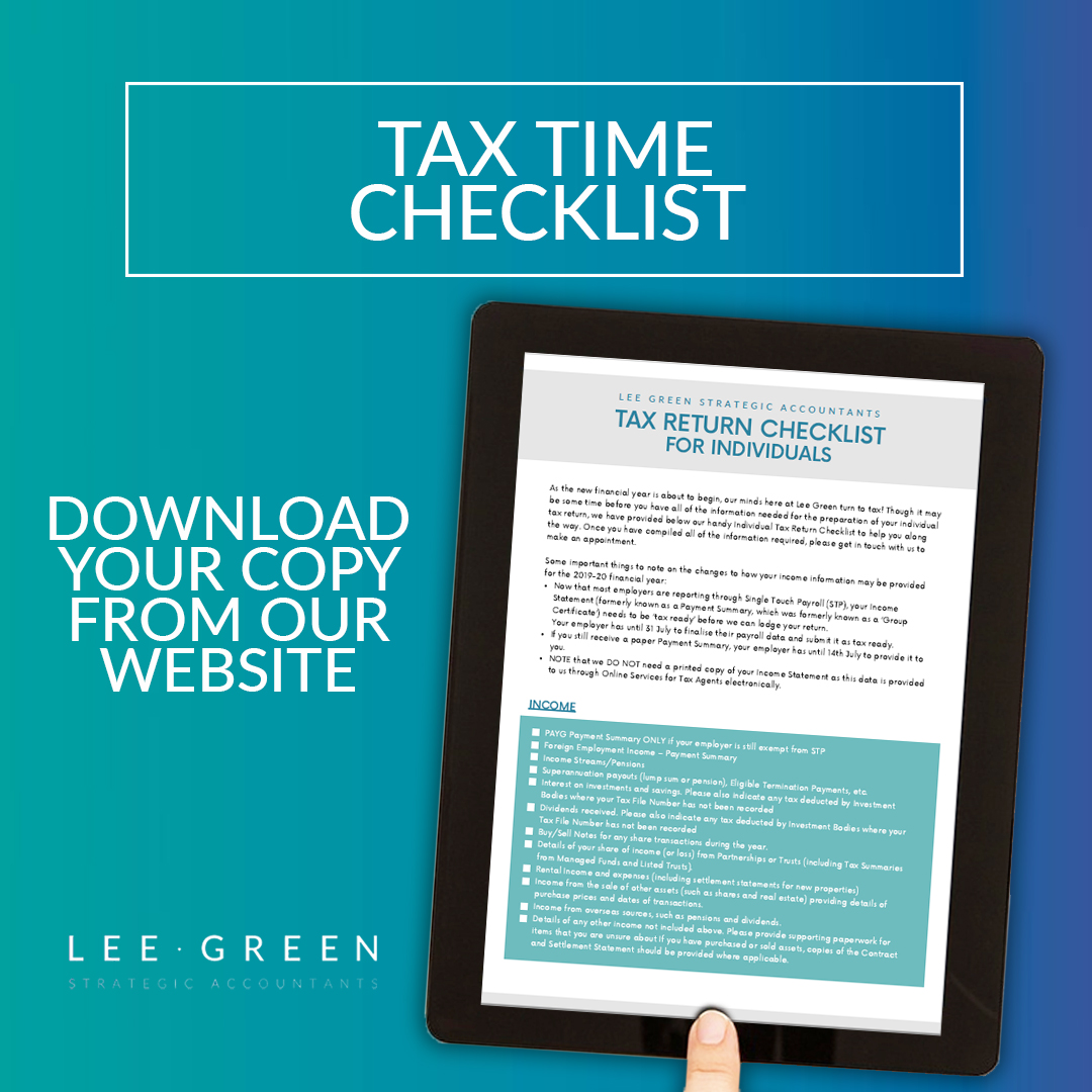 Tax Return Checklist